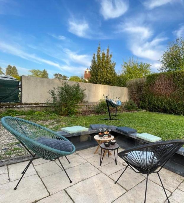 Charmante Maison Bourguignonne Avec Grand Jardin Et Parking Montbard Buitenkant foto