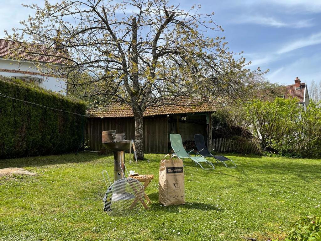 Charmante Maison Bourguignonne Avec Grand Jardin Et Parking Montbard Buitenkant foto